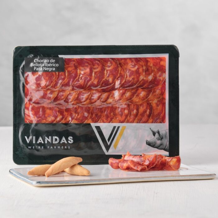 Chorizo Ibérico de Bellota Pata Negra 100g - Imagen 2