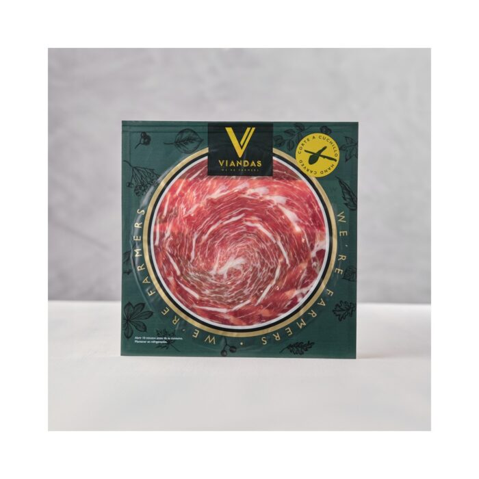 Jamón Bellota Ibérico 50% Raza Ibérica Cortado a Cuchillo 100gr - Imagen 3