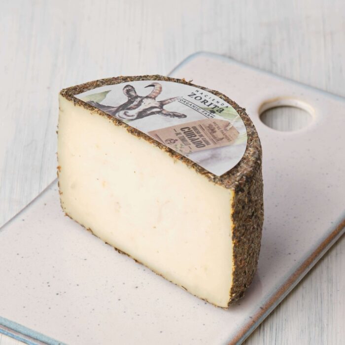 queso-de-cabra-curado-al-tomillo Queso de cabra al tomillo 450 g - Imagen 1