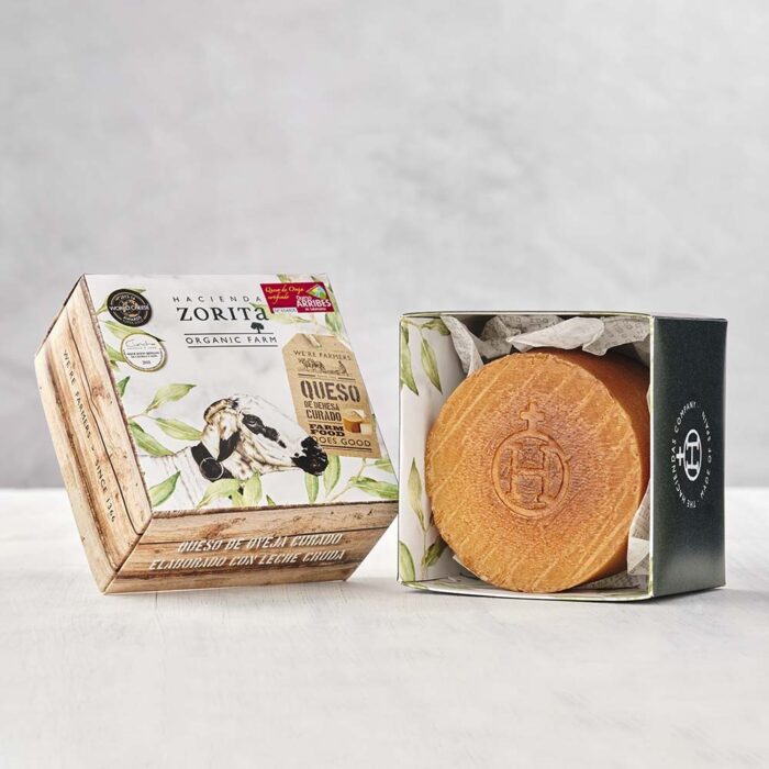 Queso oveja curado 900 g con estuche - Imagen 1