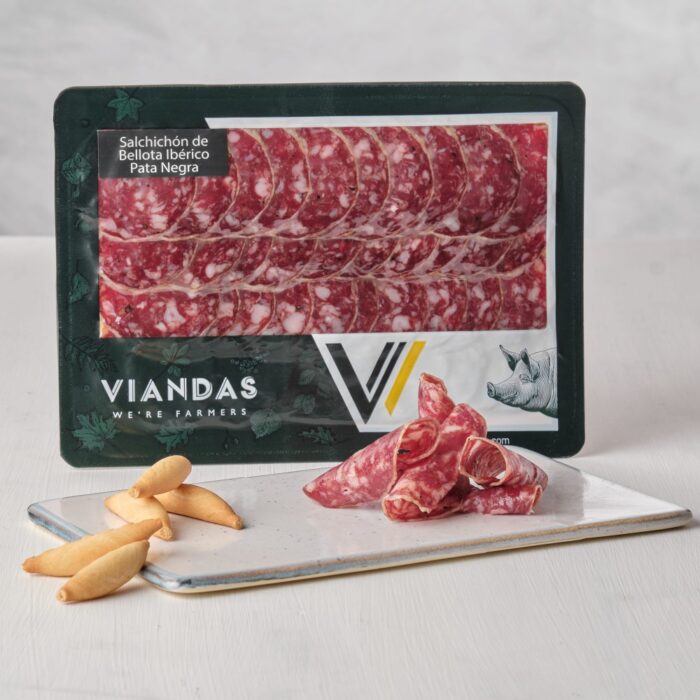 Salchichón Ibérico de Bellota Pata Negra 100g - Imagen 3